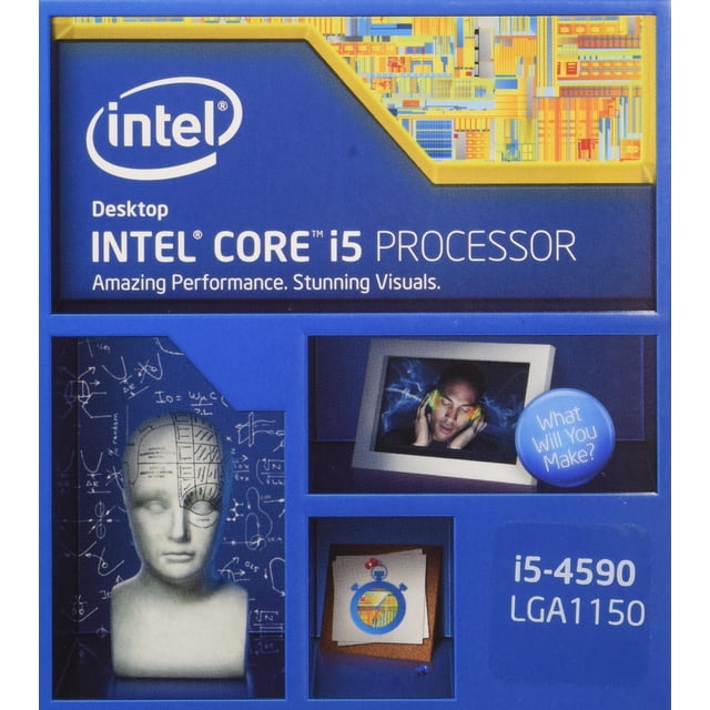 Procesador Intel Core i5-4590 BX80646I54590 LGA 1150 de 3,3 GHz