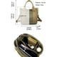 thumbnail image 5 of LHSHID Handbag for Women Small Multi-Pockets, Canvas Mini Tote Shoulder Bags with Zipper, Satchel Hobo Bag for Travel Work, 5 of 8