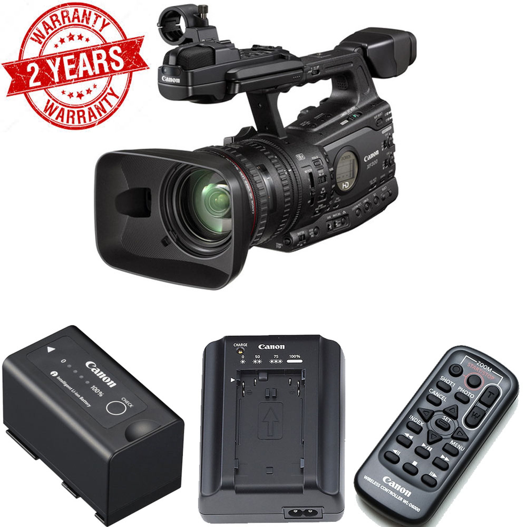 Canon XF305 HD 1080i Professional Camcorder With 2 Years USA Limited