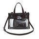thumbnail image 1 of Bolso Transparente Elegante Cuerpo Cruzado La para El Hombro Mujeres PVC (café), 1 of 9
