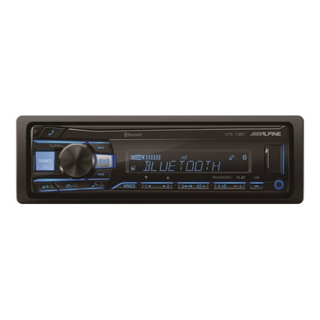 Alpine UTE-73BT - Car - digital receiver - in-dash - Single-DIN