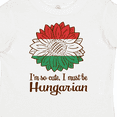 thumbnail image 4 of Inktastic I'm So Cute, I Must Be Hungarian Hungary Sunflower Boys or Girls Toddler T-Shirt, 4 of 5