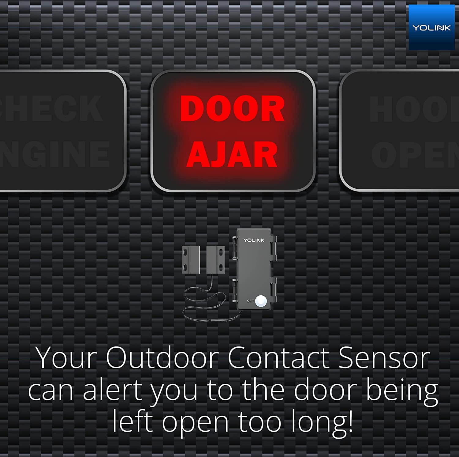 Buy YoLink Outdoor Contact Sensor, 1/4 Mile Worlds Longest Range Smart