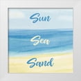 thumbnail image 1 of Robinson, Tamara 15x15 White Modern Wood Framed Museum Art Print Titled - Sun Sea Sad, 1 of 4