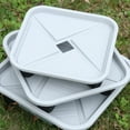 thumbnail image 6 of MOMOJIA Movable Plant Tray With Wheel Rolling Flower Pot Tray Water Holder Base Indoor Planter Tray For Movable Stand, 6 of 8