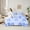 Blue, variant on Homewish 3D Loves Pattern 7-Piece Bedding Comforter Set,Modern Graffiti King Bedding Sets,Gold Purple White Bed Sheets For Girls,Breathable Home Decor Reversible