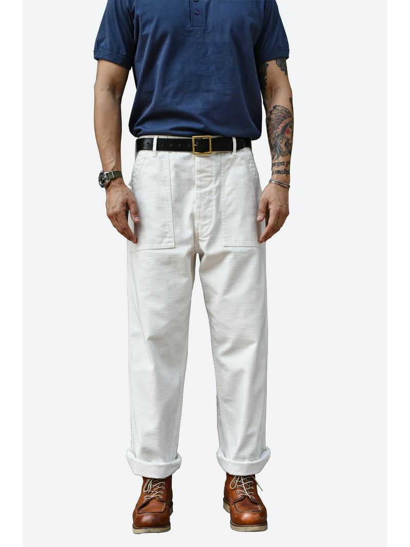 Saucezhan OG107 Fatigue Pants for U.S. Army Vietnam War Men's