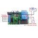 thumbnail image 3 of Tablero controlador de motor fuente de alimentación dual DC 5V PCB Modo de disparo de 2 entradas Ciclos de tiempo de retardo Tablero de control de motor inverso hacia adelante 3, 3 of 8