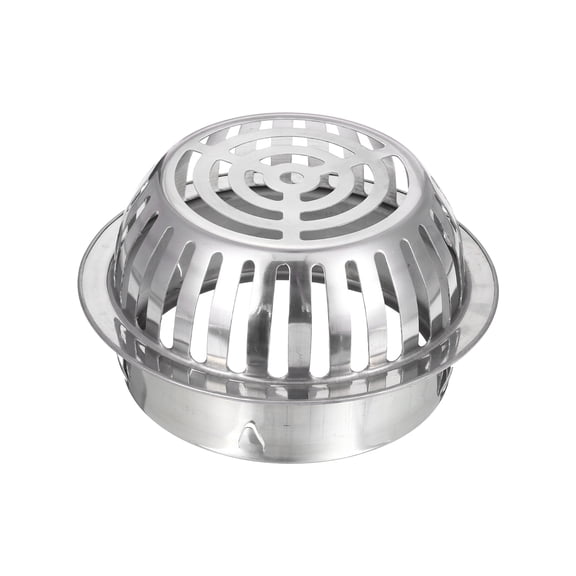 Uxcell Gutter Guard Filter, 5.9 Inch Stainless Steel Downspout Guard Filter Strainer for Stops Leaves Blockage