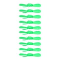 thumbnail image 4 of 4 Blades Propeller, Lightweight Large Thrust 10Pcs Boat Propellers Rotating Accessories with 2mm Hole for Craft for Mechanical Model Making Red,Yellow,Green,Blue,Rose Red, 4 of 7