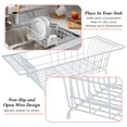 thumbnail image 4 of Kitchen Details 4188 Over the Sink Dish Rack, White, 4 of 5