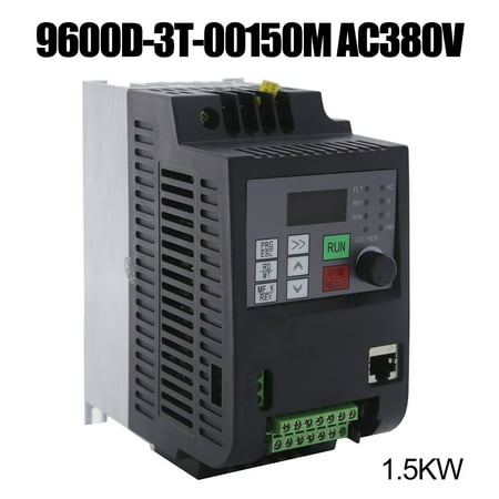 

3-phase 380V 1.5KW 2HP VFD Inverter Frequency Converter for Motor Speed Control
