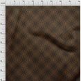 thumbnail image 4 of oneOone Polyester Spandex Brown Fabric Asian Block Dress Material Fabric Print Fabric By The Yard 56 Inch Wide, 4 of 5