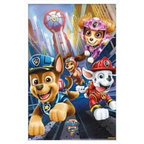 Nickelodeon Paw Patrol Movie - Action Wall Poster, 22.375" x 34", Framed