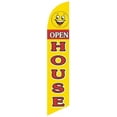 thumbnail image 2 of Cobb Promo Open House (Yellow) Feather Flag with Complete 15ft Pole kit and Ground Spike, 2 of 5