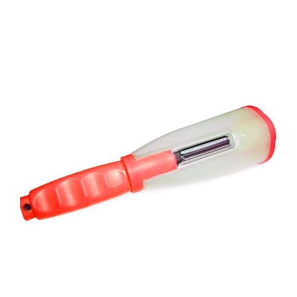 Caja de Almacenamiento de Herramientas,Cuchillo de Raspado de Acero Inoxidable Multipropósito con Cubo de Captura,Slicer de Pelado de Frutas Y Verduras de 20x5.5cm,Herramienta de Cocina para el Hogar