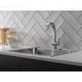 thumbnail image 5 of Delta Pivotal Single Handle Bar Prep Faucet, Arctic Stainless, 5 of 5