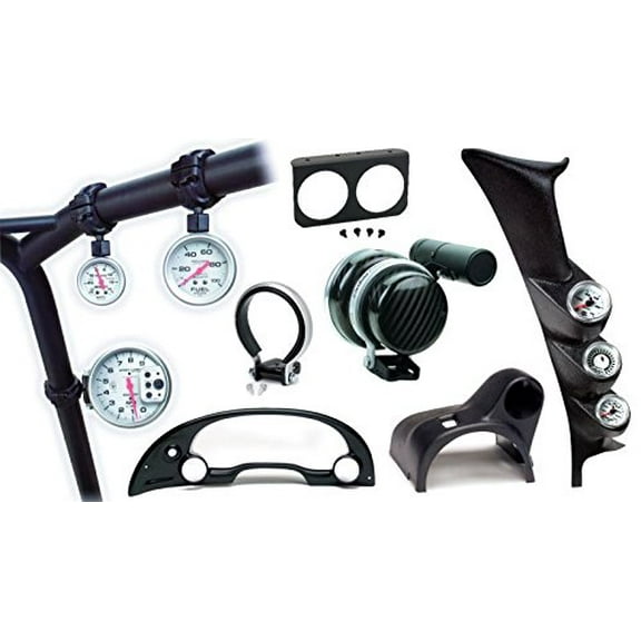 AutoMeter 22132 Mounting Solutions Dual Gauge A-Pillar Mount Fits 02-06 RSX Fits select: 2002-2006 ACURA RSX