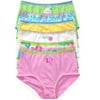 Girls' Low-Rise Briefs, 6 Pack