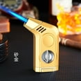 thumbnail image 2 of Cigar Lighter Single Fire Straight Forward Lighter With Cigarette Holder With Cigar Drill 3 In 1 Multi-Function Cb-25At1, 2 of 5