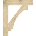 thumbnail image 3 of Ekena Millwork 6"W x 36"D x 44"H Imperial Block Rough Sawn Bracket, Douglas Fir, 3 of 4