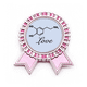 thumbnail image 1 of Estructuras químicas de los muñecos de amor Insignia broche Medalla rosa premiada, 1 of 3