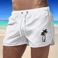 thumbnail image 2 of Kcolen Men's Swim Trunks 9 Inch Soild Color Swim Shorts Men Light Upf Bathing Suit Soft Summer Beach Swimwear Summer Shorts, 2 of 4
