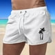 thumbnail image 1 of WILLBEST Pantalones Cortos de Verano para Hombre, de Poliéster, con Estampado de Cocoteros de Colores, para Playa, Deportes, Viajes, 1 of 3