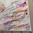 thumbnail image 5 of SAFAVIEH Rainbow Kiro Abstract Indoor/Outdoor Runner Rug, Blue/Gold, 2'6" x 8', 5 of 6