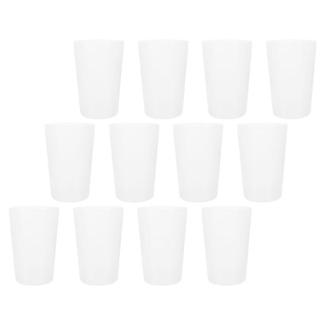 unbranded 12Ud Vasos Multifuncionales Para Con Transparente Y Material Duradero