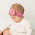 thumbnail image 2 of Baby Girls Turban Headbands Nylon Knot for NewBorn Infant Soft Cute HeadwrapsParty Hair Accessories, 2 of 3