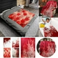 Handprint Blanket Autumn Plush Style Suitable For Bed Sofa Couch Travel