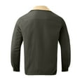 thumbnail image 4 of Uuszgmr Jacket For Mens Male Winter Jacket Plush Cotton Work Clothes Casual Jacket, 4 of 4