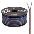 thumbnail image 1 of Cable de altavoz Skar Audio calibre 14 AWG, 100 pies, azul/marrón, 1 of 6