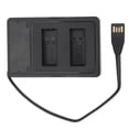 thumbnail image 3 of Cargador de batería LHCER para cámara USB con pantalla LCD doble ranura para Gopro, 3 of 8