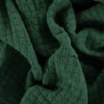 thumbnail image 3 of Manta tejida con diseño bohemio de Blanket CREVENT, 127 x 152 cm, color verde suave, 3 of 5