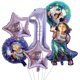thumbnail image 3 of Decoración para fiesta de cumpleaños de Disney Encanto, vajilla de princesa Mirabel azul y morado, suministros para globos, abalorio para baby shower, regalo para niños, 3 of 5