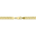 thumbnail image 3 of Primal Gold 10 Karat Yellow Gold 4.75mm Flat Beveled Curb Chain, 3 of 6