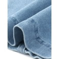 thumbnail image 5 of Agnes Orinda Women's Plus Size Denim Overalls Dress Adjustable Strap Bib Suspender Summer Casual Midi Jeans Dresses with Pockets 3X Light Blue, 5 of 6