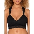 thumbnail image 2 of Smart & Sexy Women's Lovely Lace Racerback Bralette, Style-SA1393, 2 of 3