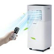 Costway 10,000 BTU Portable Air Conditioner 3-in-1 Air Cooler w/Dehumidifier & Fan Mode