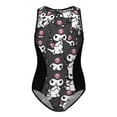 thumbnail image 5 of Kuromi And My Melody Girls One Piece Swimsuits Hawaiian Summer Swimwear Beach Bathing Suit Outfits, 5 of 7