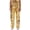 Gold, variant on Womens Pants High Street Trendy Gradient Color Casual Pants Elastic High Waist Straight Leg Streetwear Long Trousers Stage Performance Pants
