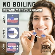 KOHEEL Adjustable Mouth Guard for Nighttime Grinding Teeth, Comfort Night Dental Guard 2 Count