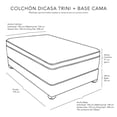 thumbnail image 4 of Colchón King Size Trini + Box Base Cama + Almohada 2Pack + Protector Cloud + Sábanas Softy + Edredón Homy, 4 of 8
