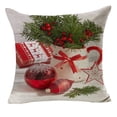 thumbnail image 1 of Billuyoard Funda de cojín de Navidad, decoración navideña para el hogar, sofá decorativo, funda de almohada, asiento, coche, decoración del hogar, Decoración del hogar YMD116-1 Billuyoard HA001499-01, 1 of 6
