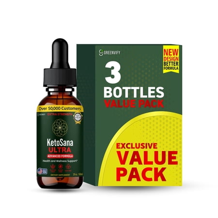 GreenVify KetoSana Ultra Keto Support Supplement – Supports Energy & Daily Wellness