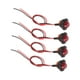 thumbnail image 1 of Luces de marcador redondas LED para remolque de camión 24V, de plástico, impermeables, rojas, 4 piezas, 1 of 7