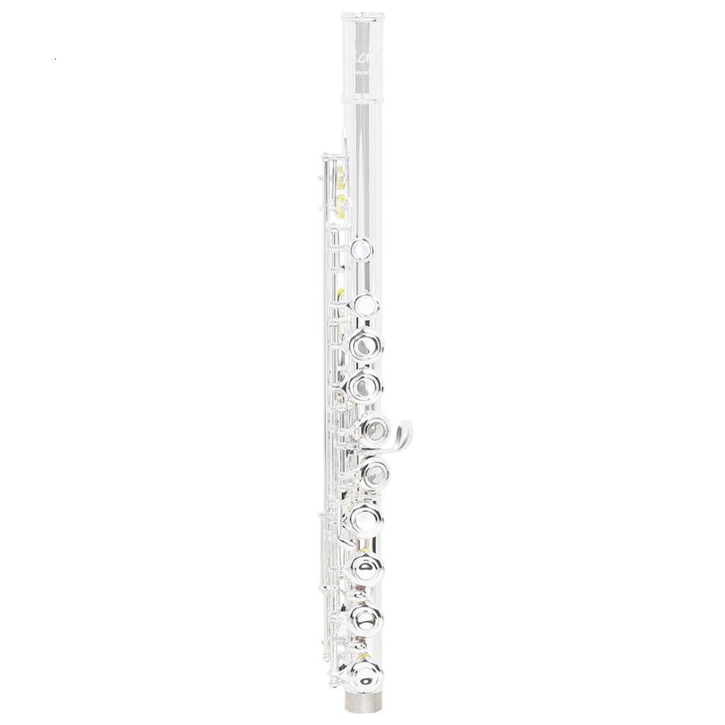 CEORPER Professional C Tone Closed Hole Flute 16 Hole Flute with E Key Woodwind Instrument For Students And Musicians Enduring