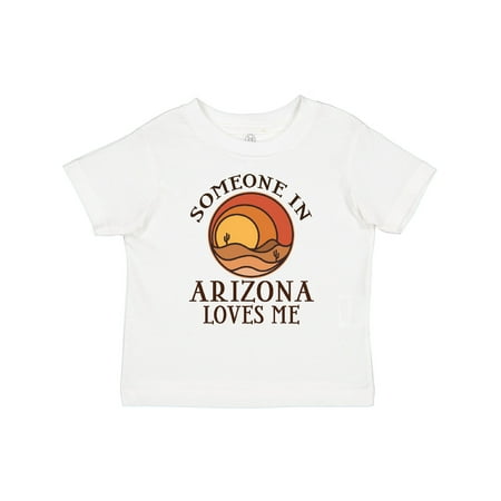 

Inktastic Someone in Arizona Loves Me Gift Toddler Boy or Toddler Girl T-Shirt